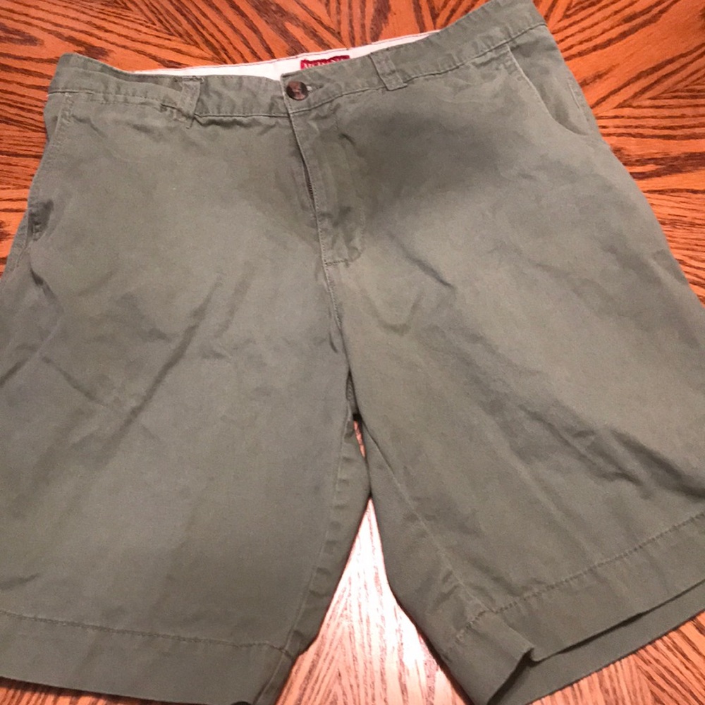 Green shorts